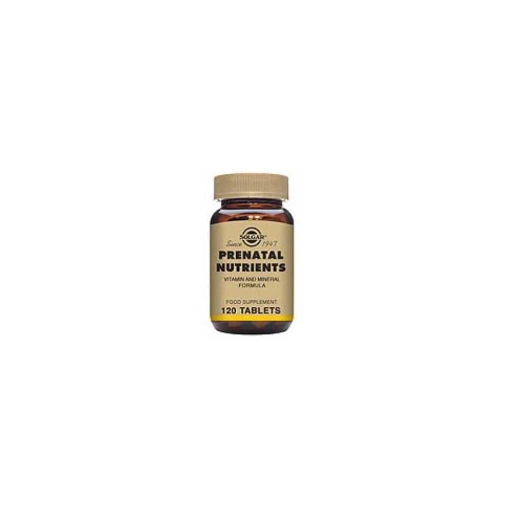 Solgar Nutrientes Prenatales 120comp Solgar Nutrientes Prenatales 120comp