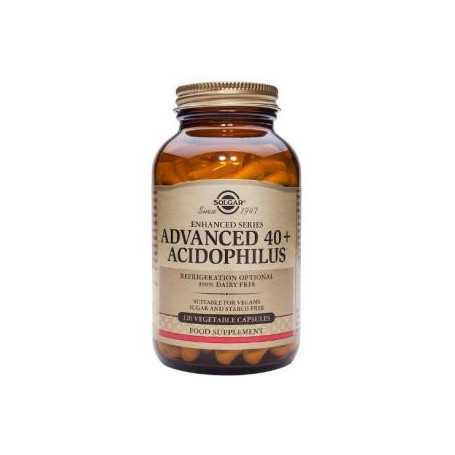 Solgar 40 Plus Acidophilus Avanzado 120vegicaps