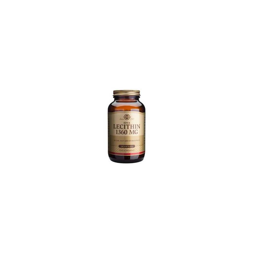 Solgar Lecitina De Soja 1360mg. 250perlas Solgar Lecitina De Soja 1360mg. 250perlas