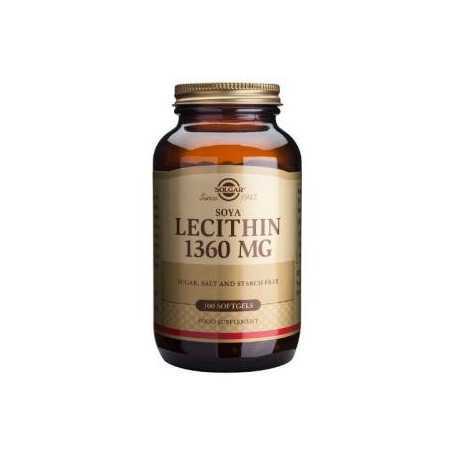 Solgar Lecitina De Soja 1360mg. 250perlas