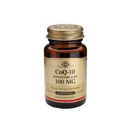 Solgar Coenzima Q10 100mg. 30cap.de Gelatina Blanda