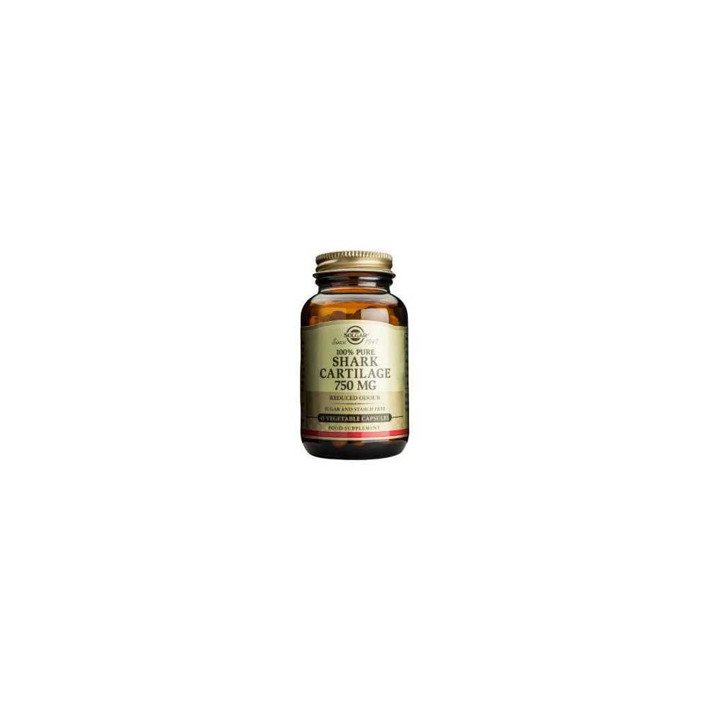 Solgar Cartilago Tiburon (100% Puro) 750mg. 180cap. Solgar Cartilago Tiburon (100% Puro) 750mg. 180cap.
