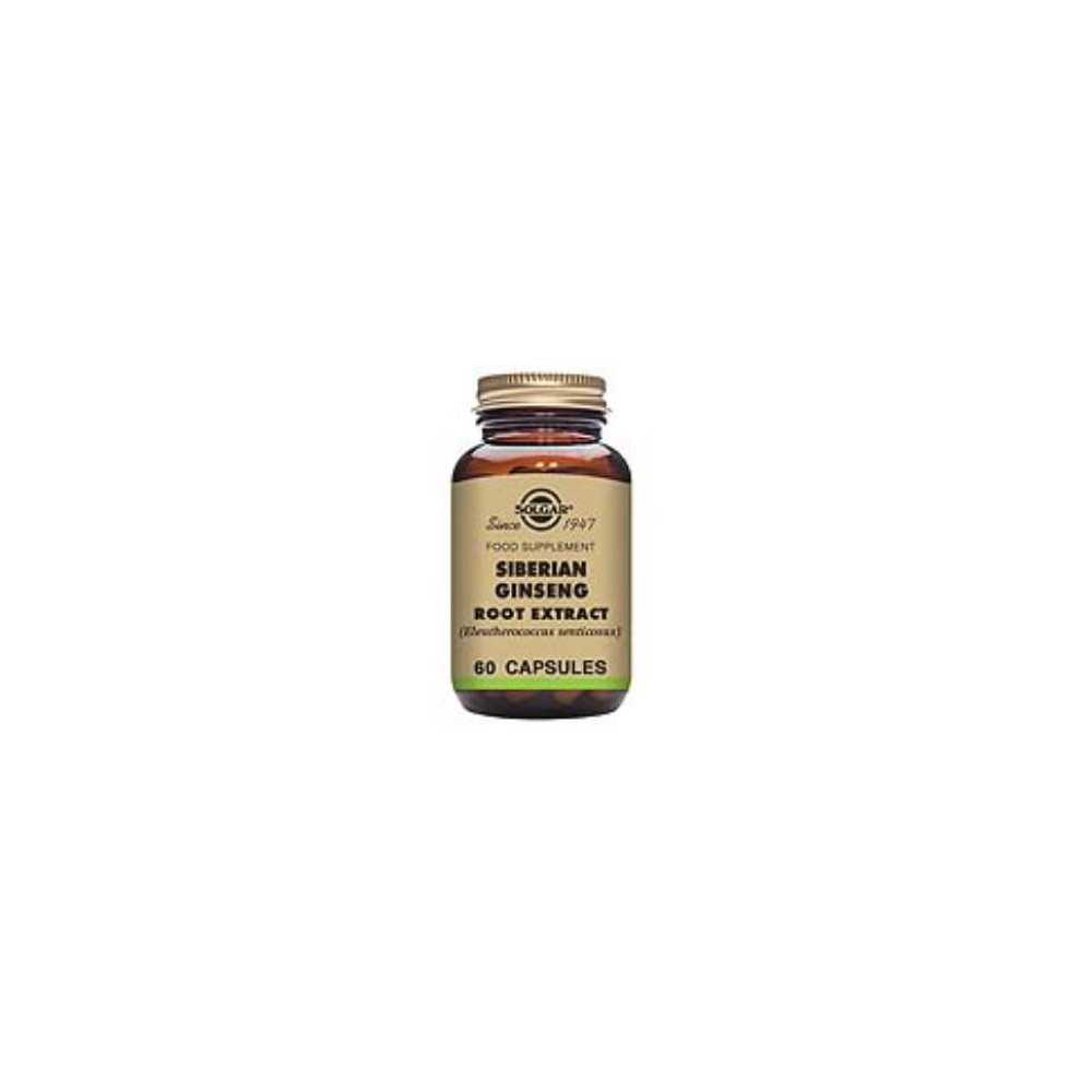 Solgar Ginseng Siberiano-raiz-(eleutherococcus 60veg. Solgar Ginseng Siberiano-raiz-(eleutherococcus 60veg.