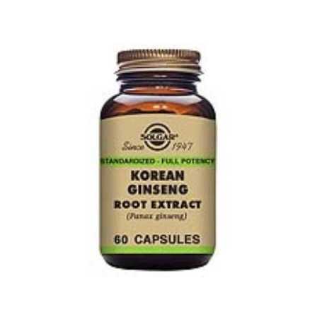 Solgar Ginseng Coreano-raiz-(panax Ginseng ) 60veg.