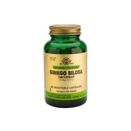 Solgar Ginkgo Biloba-hoja-60vegicaps