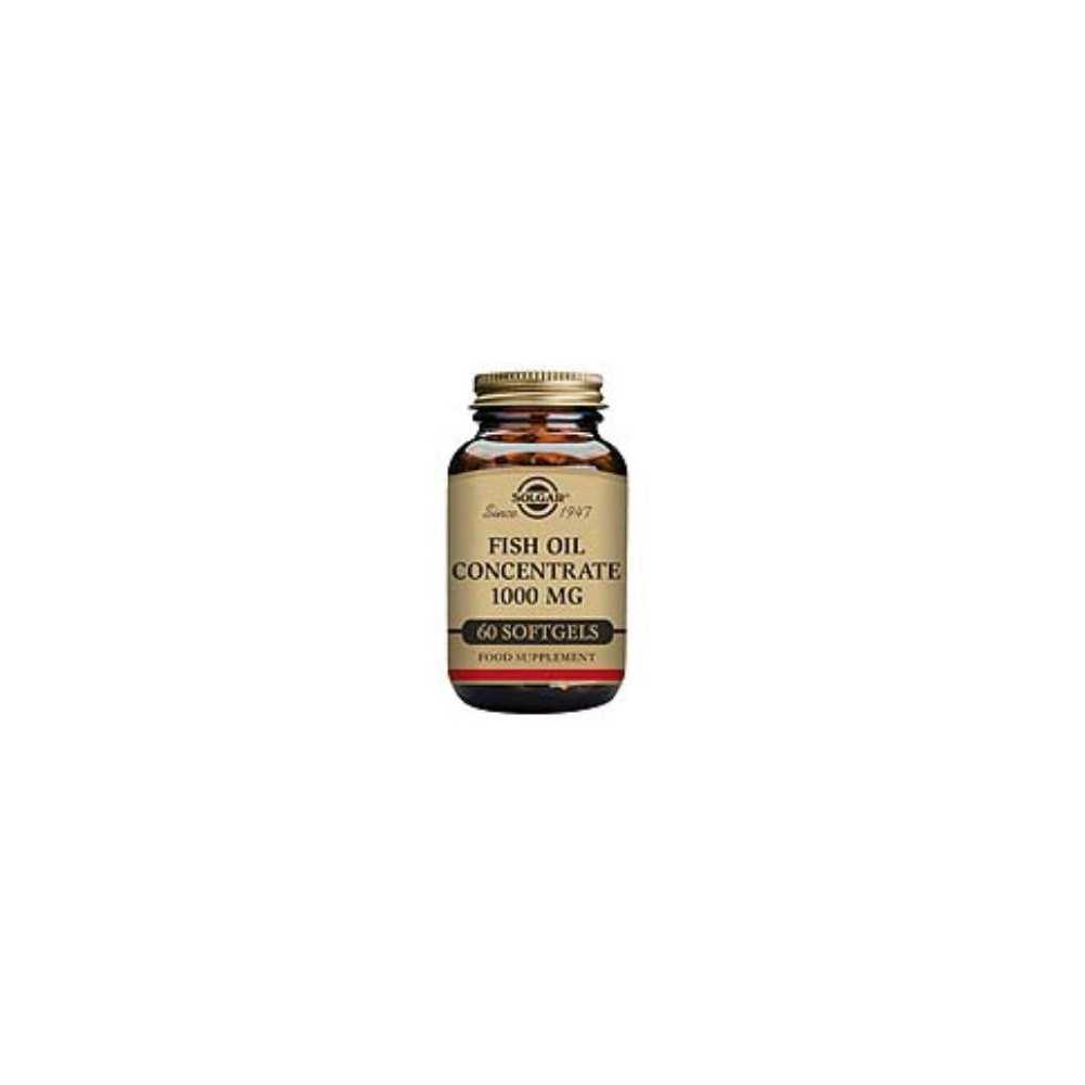 Solgar Aceite De Pescado Concentrado 1000mg 60cap. Solgar Aceite De Pescado Concentrado 1000mg 60cap.