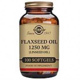 Solgar Aceite De Linaza 1.250mg. 100perlas