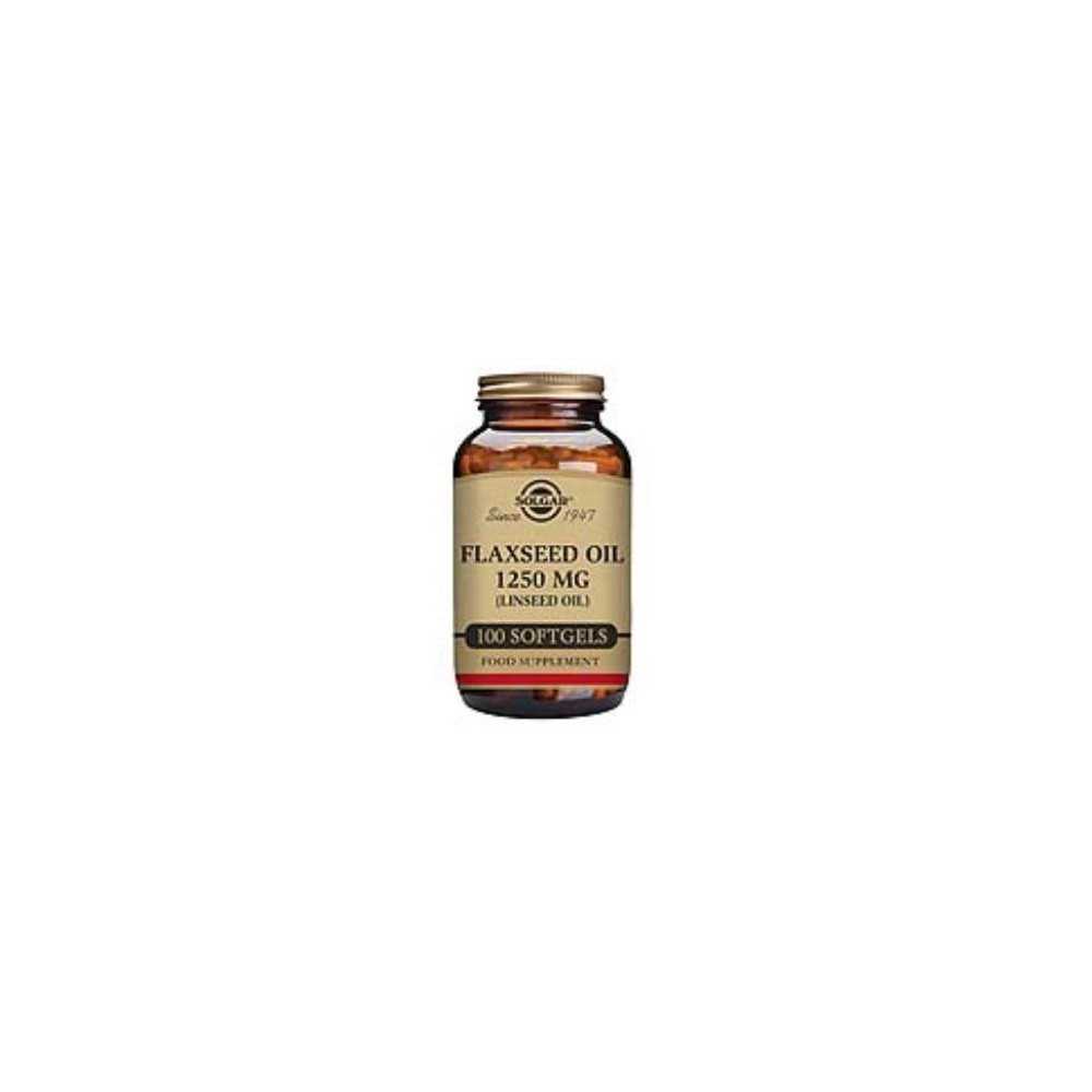 Solgar Aceite De Linaza 1.250mg. 100perlas Solgar Aceite De Linaza 1.250mg. 100perlas