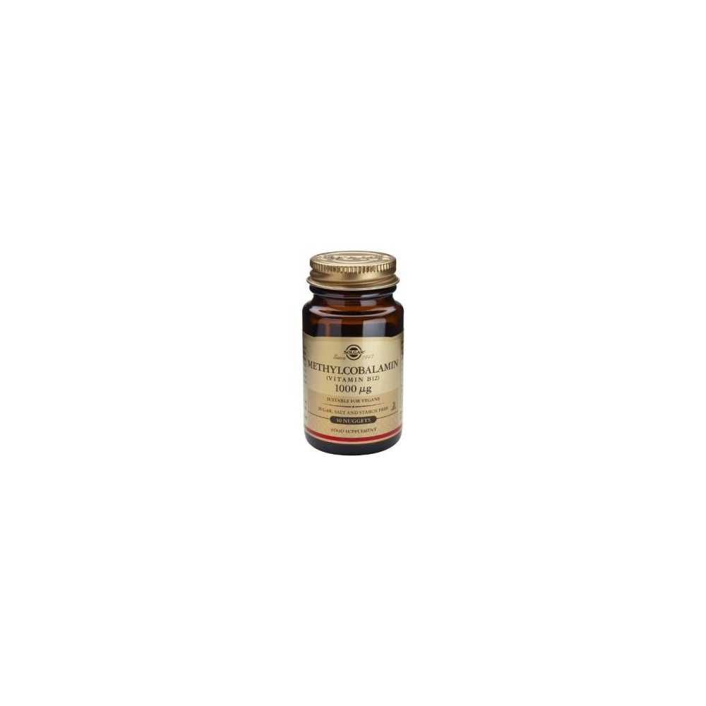 Solgar Metilcobalamina (vit. B12 1000mcg.) 30comp.mastic. Solgar Metilcobalamina (vit. B12 1000mcg.) 30comp.mastic.