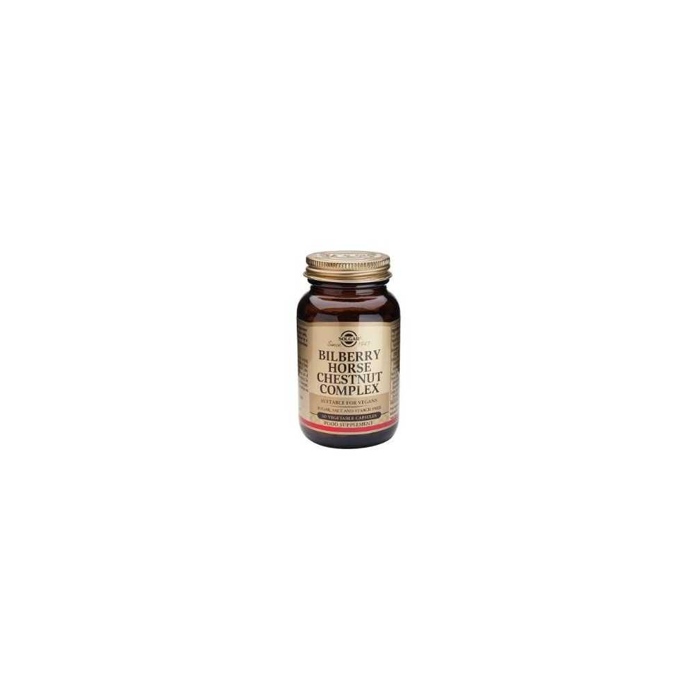 Solgar CastaÑo De Indias Mirtilo Complex 60cap.veg. Solgar CastaÑo De Indias Mirtilo Complex 60cap.veg.