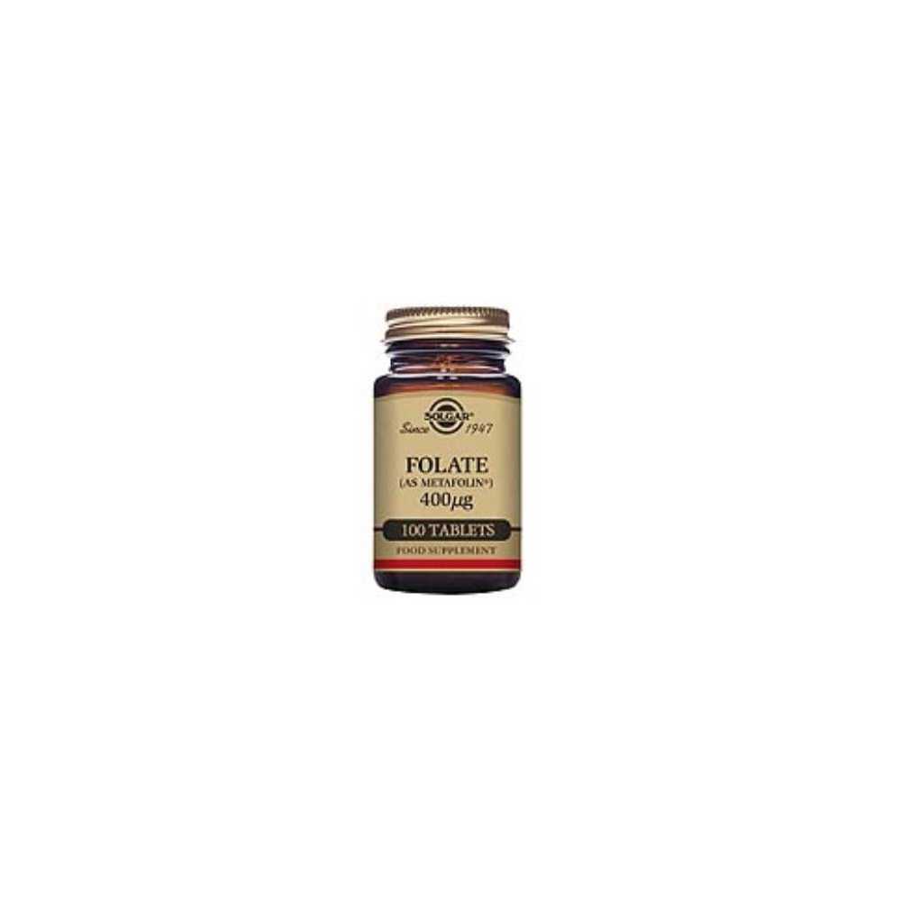 Solgar Folato (como Metafolin) 400mcg. 100comp. Solgar Folato (como Metafolin) 400mcg. 100comp.