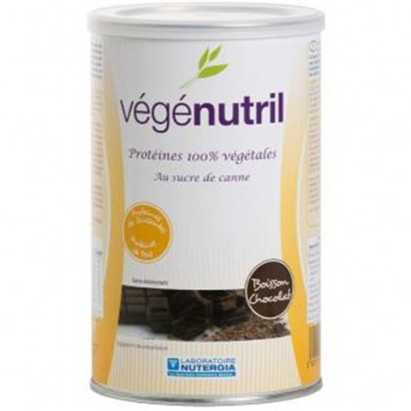 Nutergia Vegenutril Proteína de guisante Chocolate Bote 300 gr.