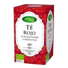 Té Rojo 20 bolsitas. Artemis BIO