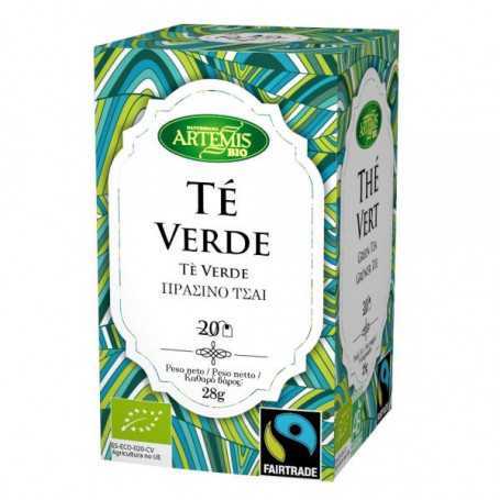 Té Verde 20 bolsitas. Artemis BIO