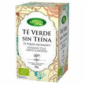 Té Verde sin Teína 20 bolsitas. Artemis BIO