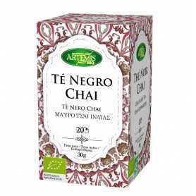 Té Negro Chai 20 bolsitas. Artemis BIO