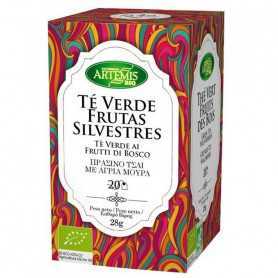 Té Verde Frutas Silvestres 20 bolsitas. Artemis BIO