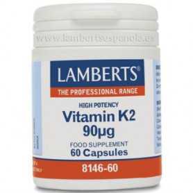 Vitamina K 90 mcg. 60 comprimidos. Lamberts