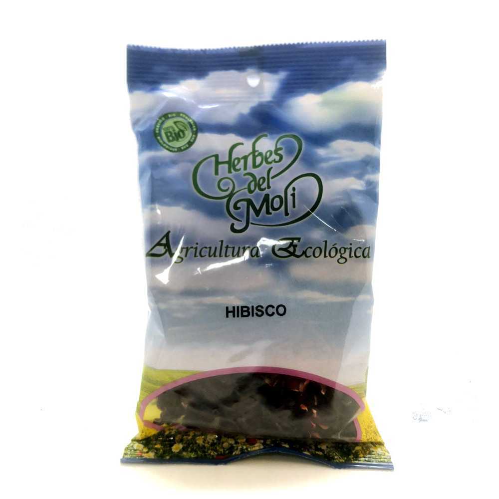 Hibisco Flor ECO 30 Gramos (Flor de Jamaica). Herbes del Moli Hibisco Flor ECO 30 Gramos (Flor de Jamaica). Herbes del Moli