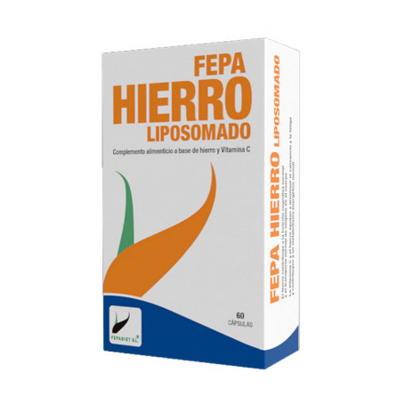 Fepa - Hierro Liposomado 60 cápsulas. Fepadiet