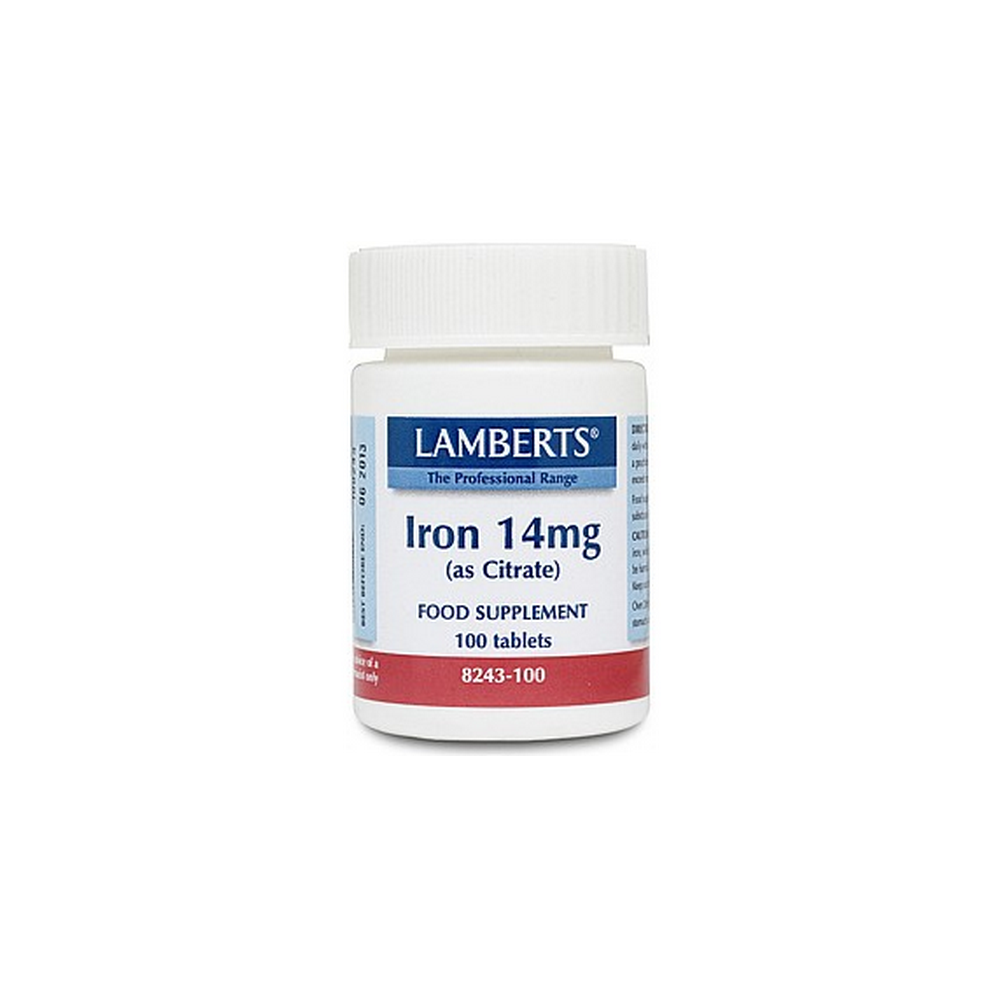 Hierro 14mg (citrato) Hierro 14mg (citrato)