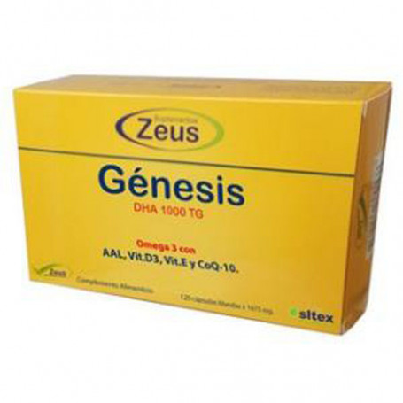 Zeus Genesis DHA Tg 1000 Omega 3 60 cápsulas