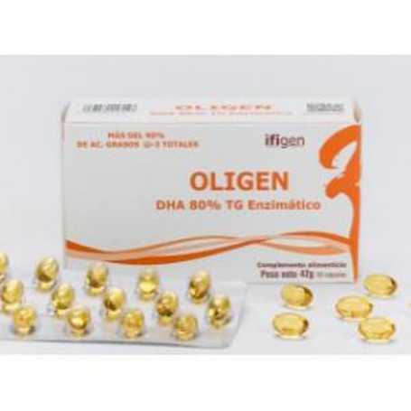 Ifigen Oligen DHA 80% Tg Enzimatico 60 cápsulas