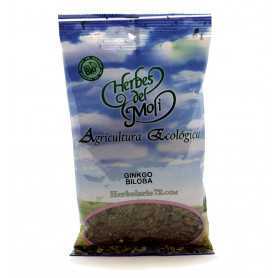 Ginkgo Biloba hoja ECO, 40 gramos. Herbes de Moli