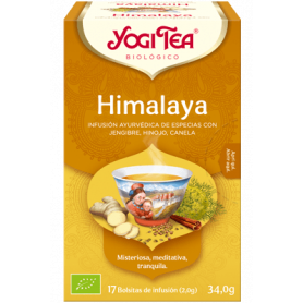 Yogi Tea Himalaya 17 bolsitas de infusiones Bio.