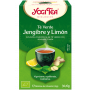 Yogi Tea Té Verde Jengibre y Limón, 17 bolsitas de infusiones Bio