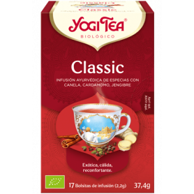 Yogi Tea Clásica, 17 bolsitas de infusiones Bio