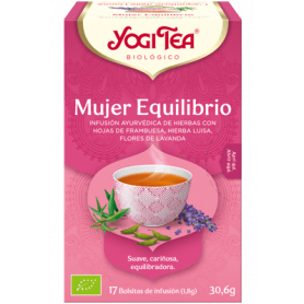 Yogi Tea Mujer Equilibrio, 17 bolsitas de infusiones Bio