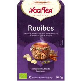 Yogi Tea Rooibos, 17 bolsitas de infusiones Bio.