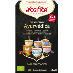 Yogi Tea Ayurvédica, 17 bolsitas de infusiones Bio.