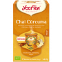 Yogi Tea Chai Cúrcuma, 17 bolsitas de infusiones Bio.