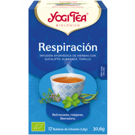 Yogi Tea Respiración, 17 bolsitas de infusiones Bio.