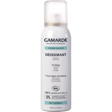Desodorante Spray 100 ml. Gamarde Bio.