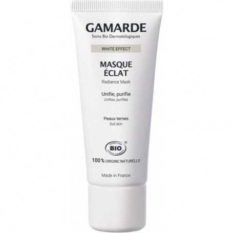 Mascarilla Blanqueante Antimanchas 40 gr. Gamarde Bio.