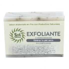 Jabón Natural Exfoliante 100 gramos. Solnatural