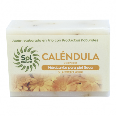 Jabón Natural de Caléndula 100 gramos. Solnatural