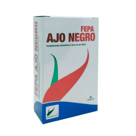 Fepa - Ajo Negro 200 mg. 60 cápsulas. Fepadiet