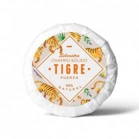 Champú Sólido Fuerza Tigre 60 gr. Silvestre Jahisil