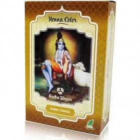 Henna Color Rubio Ceniza Natural Polvo 100 gr. Radhe Shyam