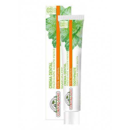 Crema Dental Aliento Fresco 75 ml. Tomillo, Menta Y Albahaca. Corpore Sano