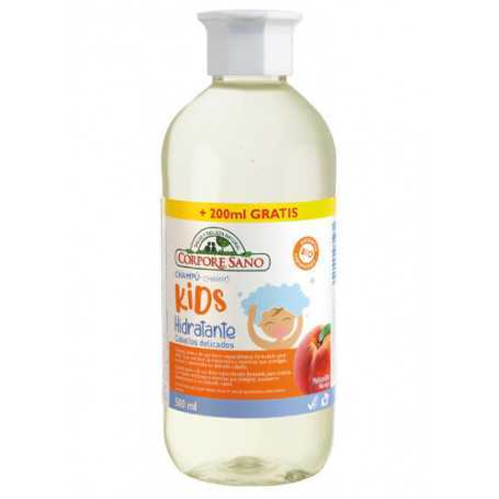 Champú Kids 300 ml. Melocotón. Corpore Sano