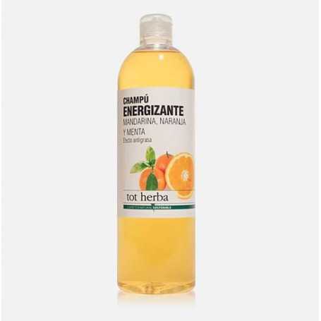 Champú Energizante Mandarina y Naranja 100 ml. Tot Herba