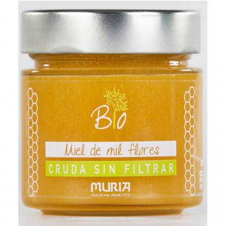 Miel de Flores Cruda 320 gramos. Muria