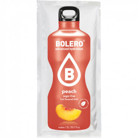 Bolero sabor Melocotón 1 sobre de 9 gr.
