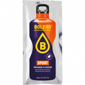 Bolero SPORT ISOTONIC sabor Naranja 1 sobre de 9 gr.