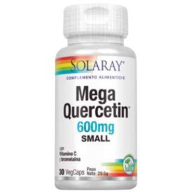 Solaray Mega Quercitin 600 mg. 30 cápsulas vegetales